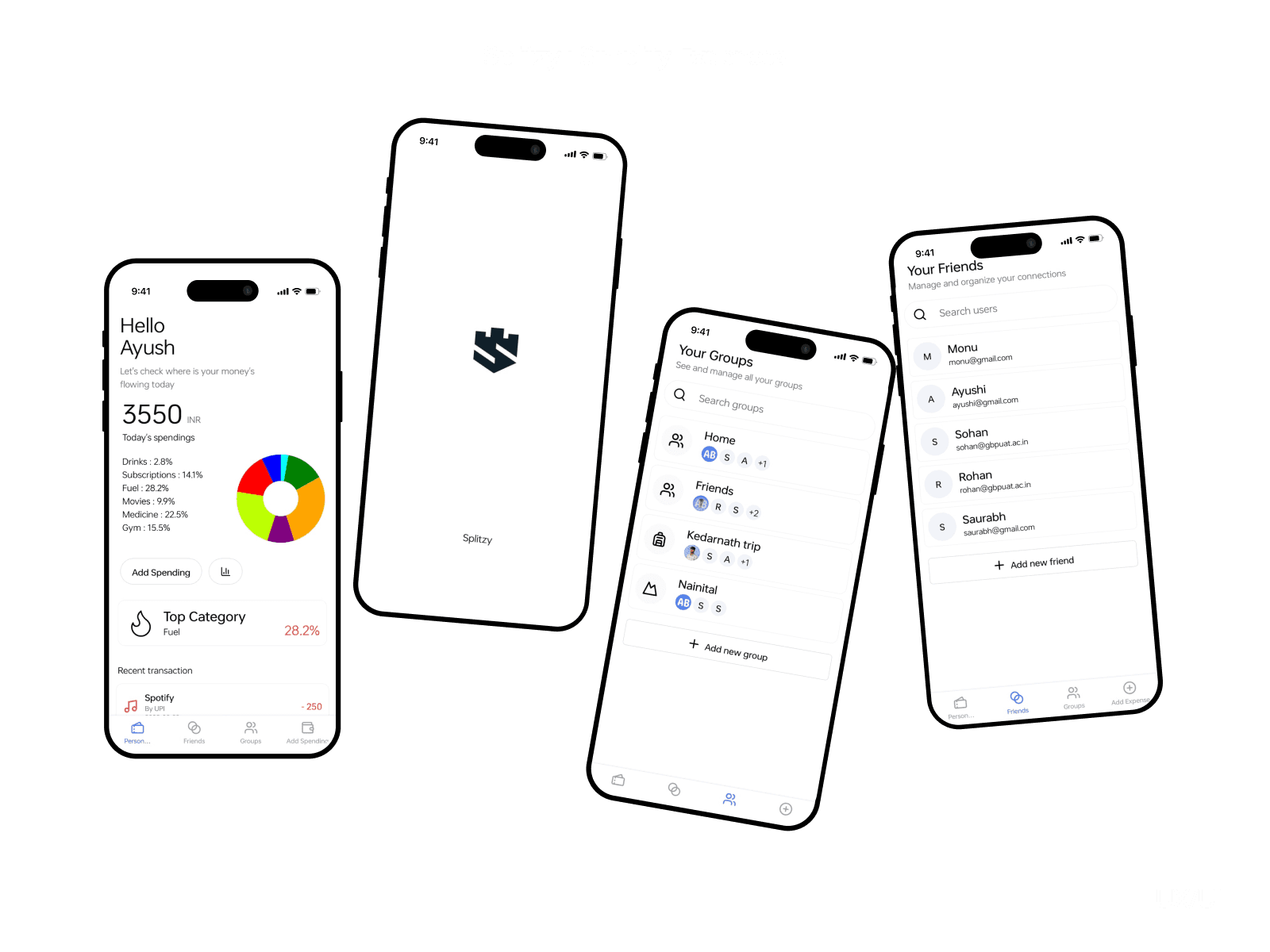 Splitzy - Simplify expenses